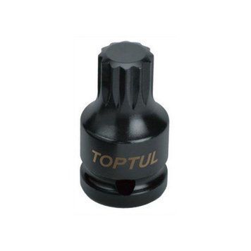 Головка торцевая SPLINE ударная TOPTUL М14 L44мм 1/2" KADB1614S