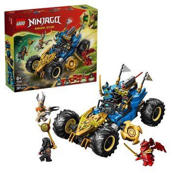 Конструктор LEGO Ninjago Автомобиль-трансформер Джея 387 Деталей (71856)