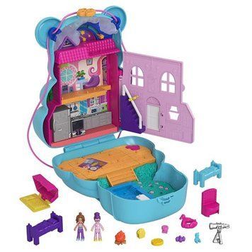 Ігровий набір-сумка Polly Pocket Дивовижний світ Ведмедик (GKJ63-HGC39) dt_68671 фото