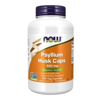 Подорожник (Psyllium Husk), Now Foods, 500 капсул