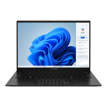 ноутбук 14F_OLED/R7 8840HS/16/1TB SSD/AMD Radeon/DOS/BL/Sleeve/USB-RJ45/Jade Black ASUS UM3406HA-QD081 (90NB1271-M003Z0) 3726975 фото