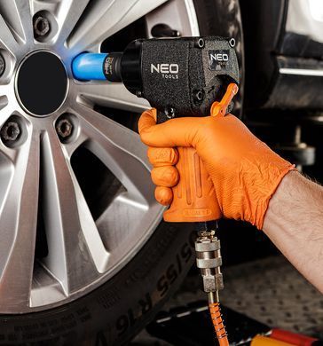 Гайковерт ударний пневматичний 1/2" NEO TOOLS 14-004, 680 Нм, професійний інструмент 14-004 фото