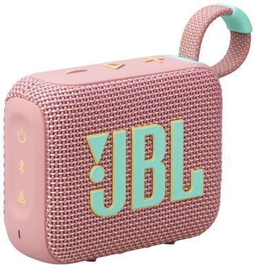 Портативна акустика JBL Go 4 Рожевий (JBLGO4PINK) JBLGO4PINK фото