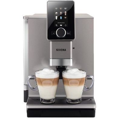 Nivona Кавамашина автоматична CafeRomatica NICR 961, 1465 Вт., резервуар для води 1.8 л., 15 Бар., сенсор., сіра. (351158) NICR930 фото