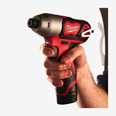 Гвинтокрут акумуляторний 1/4'' HEX MILWAUKEE, M12 BID-0 4933441955 фото