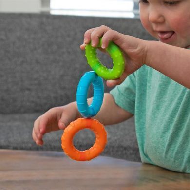 Тактильна іграшка Fat Brain Toys SillyRings Магнітні кільця 3 шт. (F269ML) dt_13672 фото