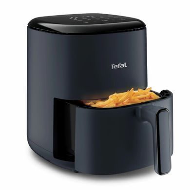 Tefal Мультипіч EasyFry Compact, 1300Вт, чаша-3л, сенсорне керув., пластик, темно-синій (385731) EY145B10 фото