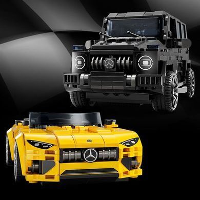 Конструктор LEGO Speed Champions Mercedes-AMG G 63 і Mercedes-AMG SL 63, 808 деталей (76924)