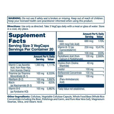 Комплекс витаминов групы В от стресса, Mega Vitamin B-Stress - 60 vcaps