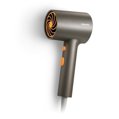 Фен Philips 3000 Series, 1600Вт, 2 режими, іонізація, сірий (389379) BHD321/00 фото