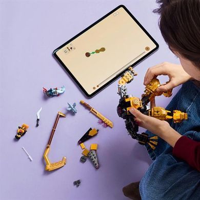 Конструктор LEGO NINJAGO Боевой робот Арин Спин-джитсу 213 деталей (71839)