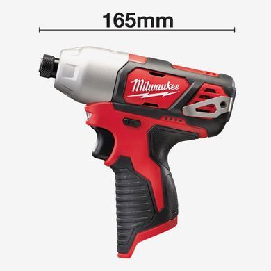 Гвинтокрут акумуляторний 1/4'' HEX MILWAUKEE, M12 BID-0 4933441955 фото