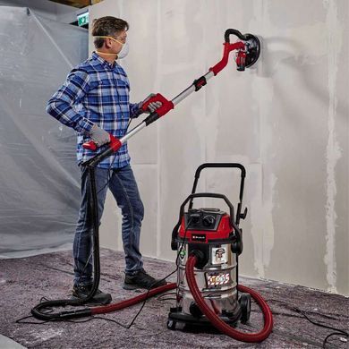 Einhell Пилосос професійний TE-VC 2230 SACL, 1400Вт, 220мБар, контейнер 30л, розетка, клас L, 9.15кг (375001) 2342465 фото