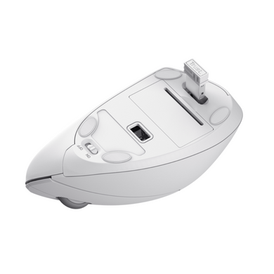 Безпровідна мишка Verto Ergonomic Wireless Mouse - White TRUST Verto Ergonomic W Mouse White (25132) 3724900 фото