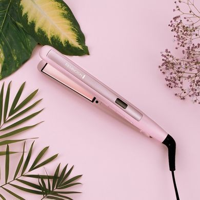 Remington Випрямляч Remington Coconut Smooth, 47Вт, темп.режимів-9, 150-230С, дисплей, кераміка, рожевий (366638) S5901 фото