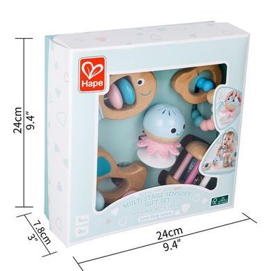Набір брязкалець Hape Сенсорика (E0108) dt_28357 фото
