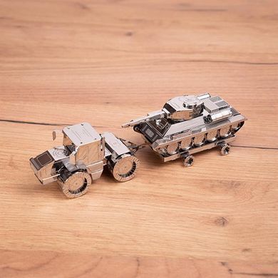 Коллекционная модель-конструктор Metal Time Tractor Slobozhanets Трактор ХТЗ (MT074) dt_94832 фото