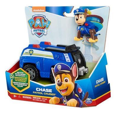 Игровой набор Paw Patrol Патрульный автомобиль с водителем Гончиком (SM16775/9900) dt_56844 фото