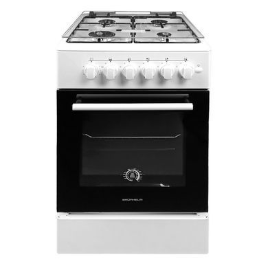 Плита газова G4FG5612W 50см. біла (GRUNHELM) 127337 фото