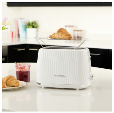 Тостер Russell Hobbs 27370-56 Eden 2S Toaster White (7030834) 25199036001 фото