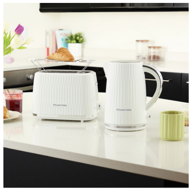 Тостер Russell Hobbs 27370-56 Eden 2S Toaster White (7030834) 25199036001 фото