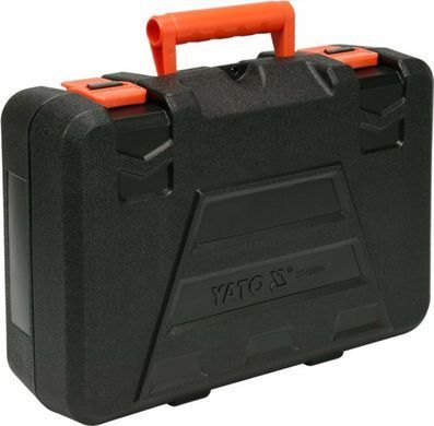Гайковерт ударный аккумуляторный YATO 18В, 2 АГод. квадрат 1/2", 300 Нм. +4 головки YT-82804 фото