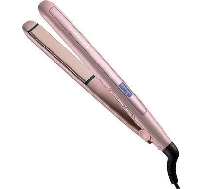Remington Випрямляч Remington Coconut Smooth, 47Вт, темп.режимів-9, 150-230С, дисплей, кераміка, рожевий (366638) S5901 фото