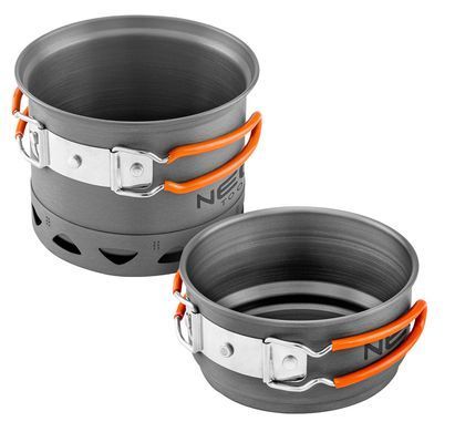 Набір посуду туристичного Neo Tools, 2в1, чохол (63-144)