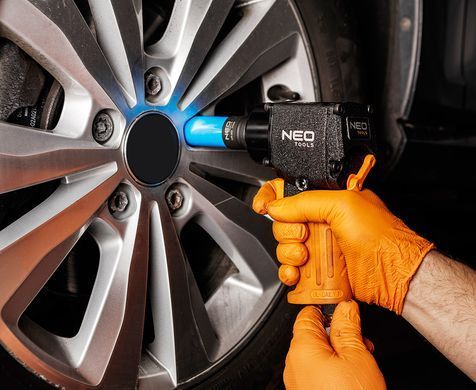 Гайковерт ударний пневматичний 1/2" NEO TOOLS 14-004, 680 Нм, професійний інструмент 14-004 фото