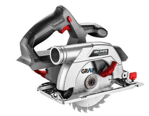Циркулярная пила GRAPHITE Energy+ 18V, артикул 58G050, с бесщеточным, без акбизу 58G023 фото