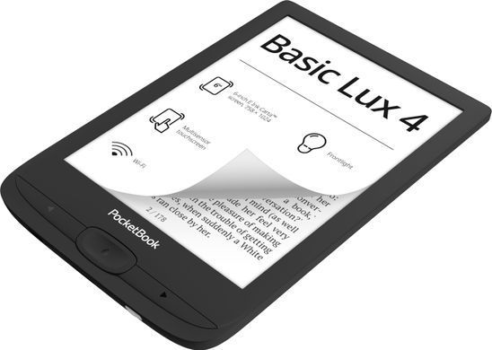 PocketBook Електронна книга 618, Ink Black (369744) PB618-P-CIS фото