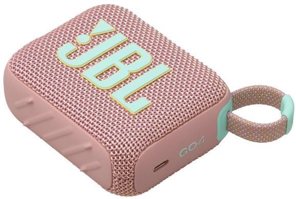 Портативна акустика JBL Go 4 Рожевий (JBLGO4PINK) JBLGO4PINK фото