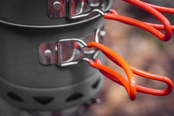 Набір посуду туристичного Neo Tools, 2в1, чохол (63-144)