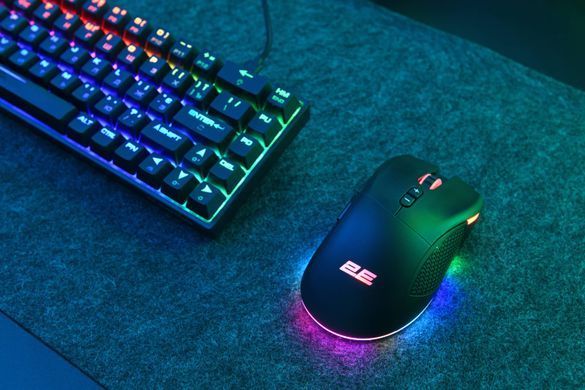 2E Gaming Миша MG350 WL, RGB USB Black (358783) 2E-MG350UB-WL фото