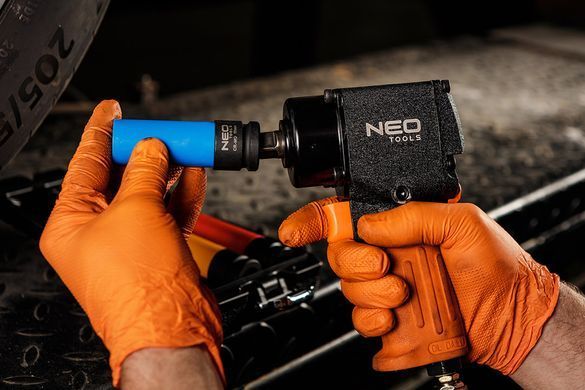 Гайковерт ударний пневматичний 1/2" NEO TOOLS 14-004, 680 Нм, професійний інструмент 14-004 фото