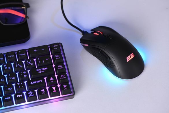 2E Gaming Миша MG350 WL, RGB USB Black (358783) 2E-MG350UB-WL фото