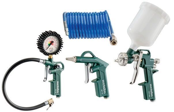 Набір пневматичного інструменту Metabo LPZ 4 Set, 4шт (363463) 601585000 фото