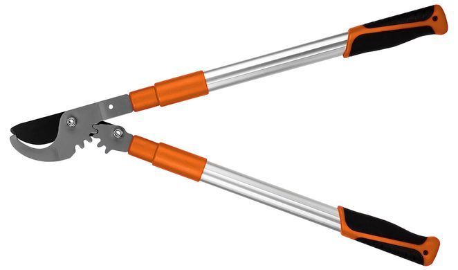 Гілкоріз обхідний NEO TOOLS 665 мм &mdash; обрізка гілок до 42 мм з телескопічними ручками 15-253 фото