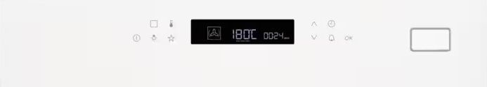 Electrolux Духовой шкаф электрический, 70л, А+, пар, дисплей, конвекция, ф-ция пароварки, белый EOB7S31V фото