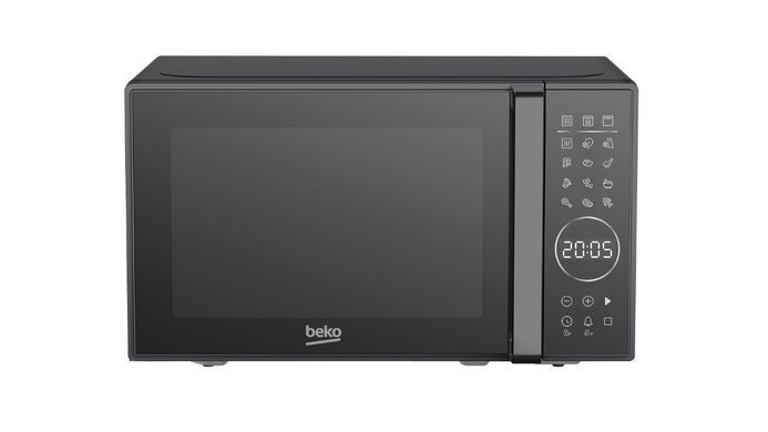 Мікрохвильова піч Beko 20л, електрон. керування, 700Вт, гриль, чорний (381114) MGC20130BB фото