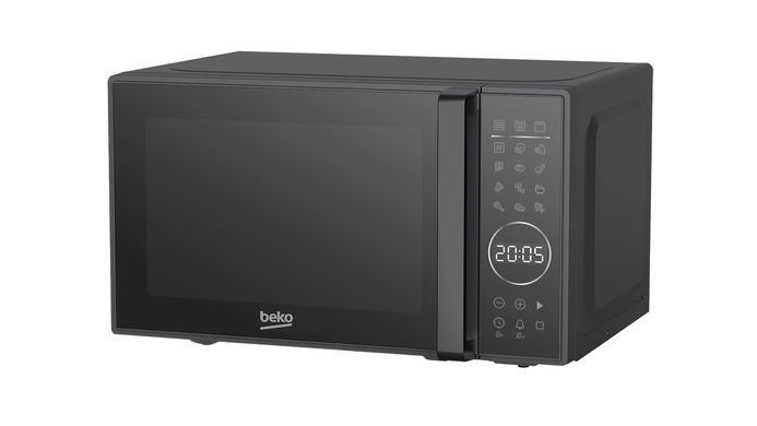 Мікрохвильова піч Beko 20л, електрон. керування, 700Вт, гриль, чорний (381114) MGC20130BB фото