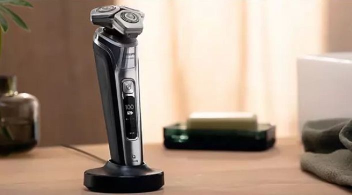 Електрична бритва Philips роторна Series 9000 (369088) S9975/55 фото