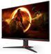 Монiтор TFT AOC 23.8" 24G2SAE/BK VA 165Hz 1ms HDMI DP MM червоний / чорний 24G2SAE/BK