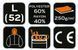 Толстовка NEO TOOLS 81-513 COMFORT, темно-синя, з капюшоном L