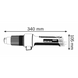 Фен будівельний Bosch GHG 600 CE(0601942103) 0601942103
