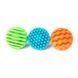 Прорізувач-брязкальце Fat Brain Toys Sensory Rollers Сенсорні кулі 3 шт. (FA161-1) dt_9452