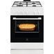 Electrolux Плита газовая, 59л, 60x60см, белый LKG604012W