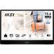 IPS Monitor 15,6 "FHD (1920 x 1080) 4 мс 60 Гц /2typec15w /mini-hdmi /столбцы 2*1,5 Вт MSI Pro MP161 E2 3731695