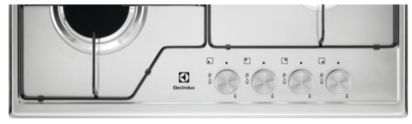 Газова варильна поверхня Electrolux KGS6424SX (6882760) 949640637 фото