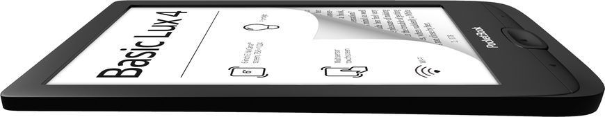PocketBook Електронна книга 618, Ink Black (369744) PB618-P-CIS фото